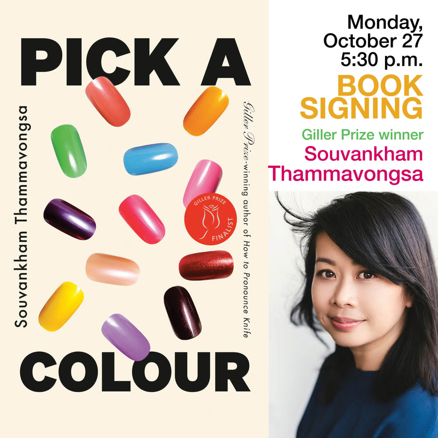SOUVANKHAM THAMMAVONGSA-PICK A COLOUR - BOOK SIGNING