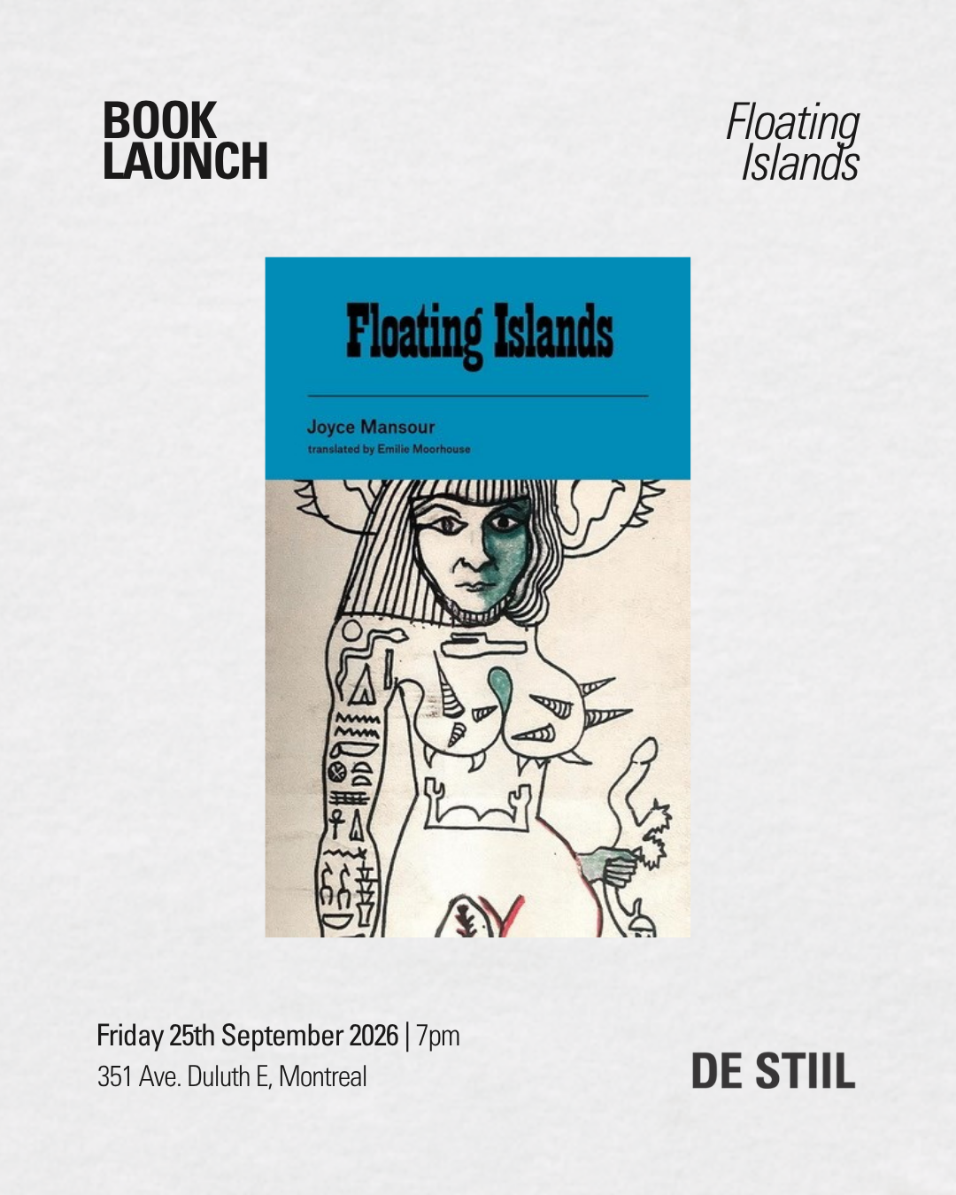 Book Launch: Floating Islands