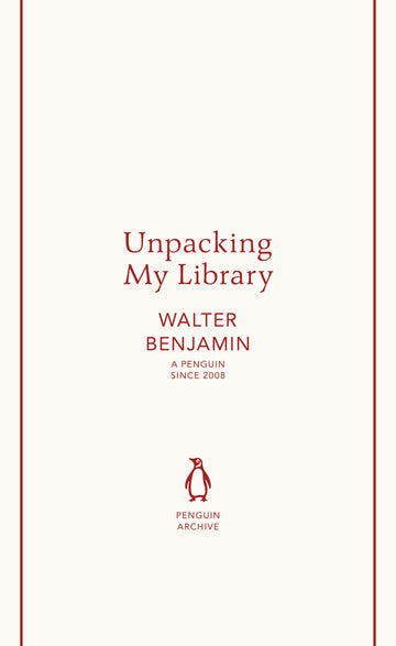 Cover of Unpacking My Library