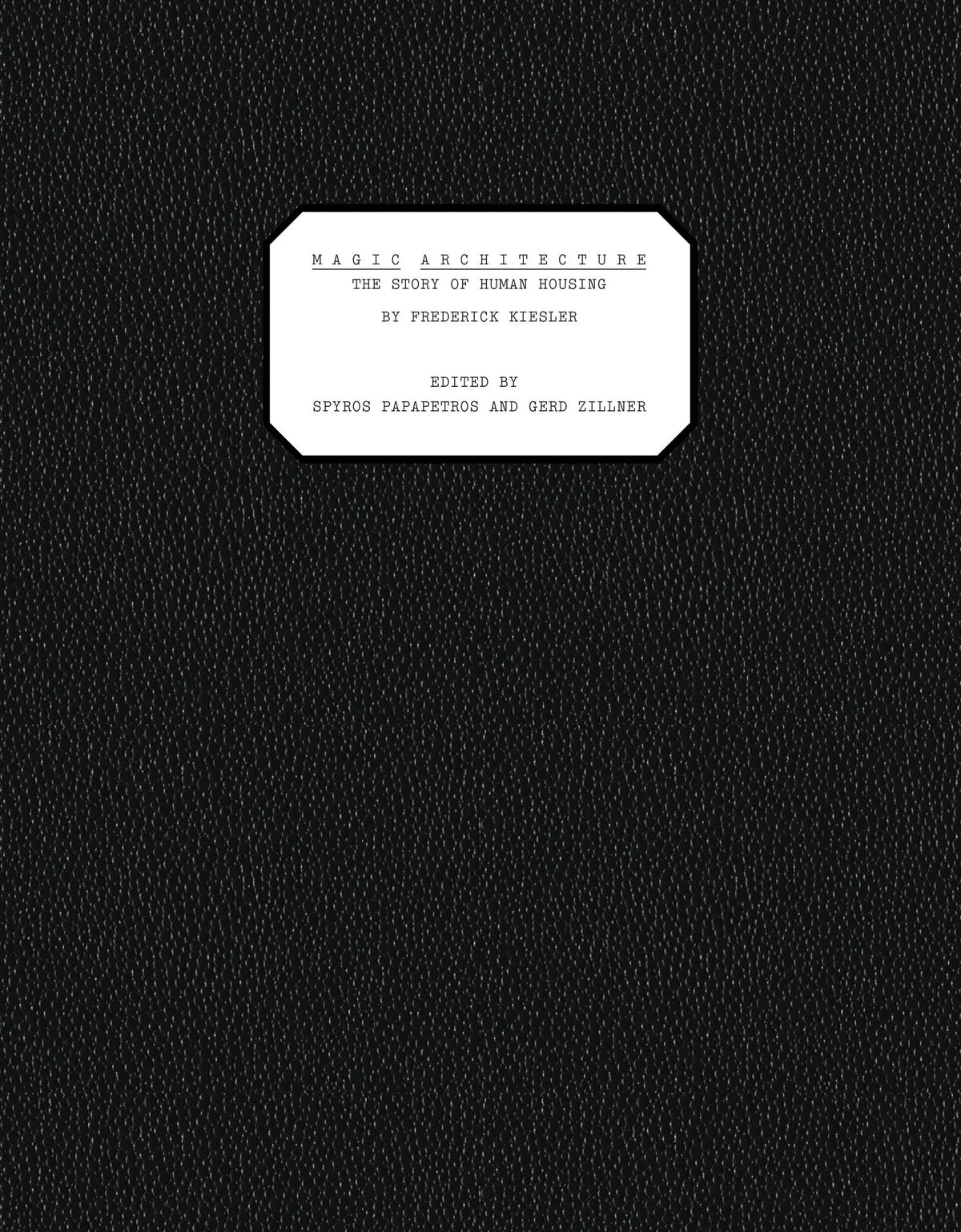 Cover of Magic Architecture