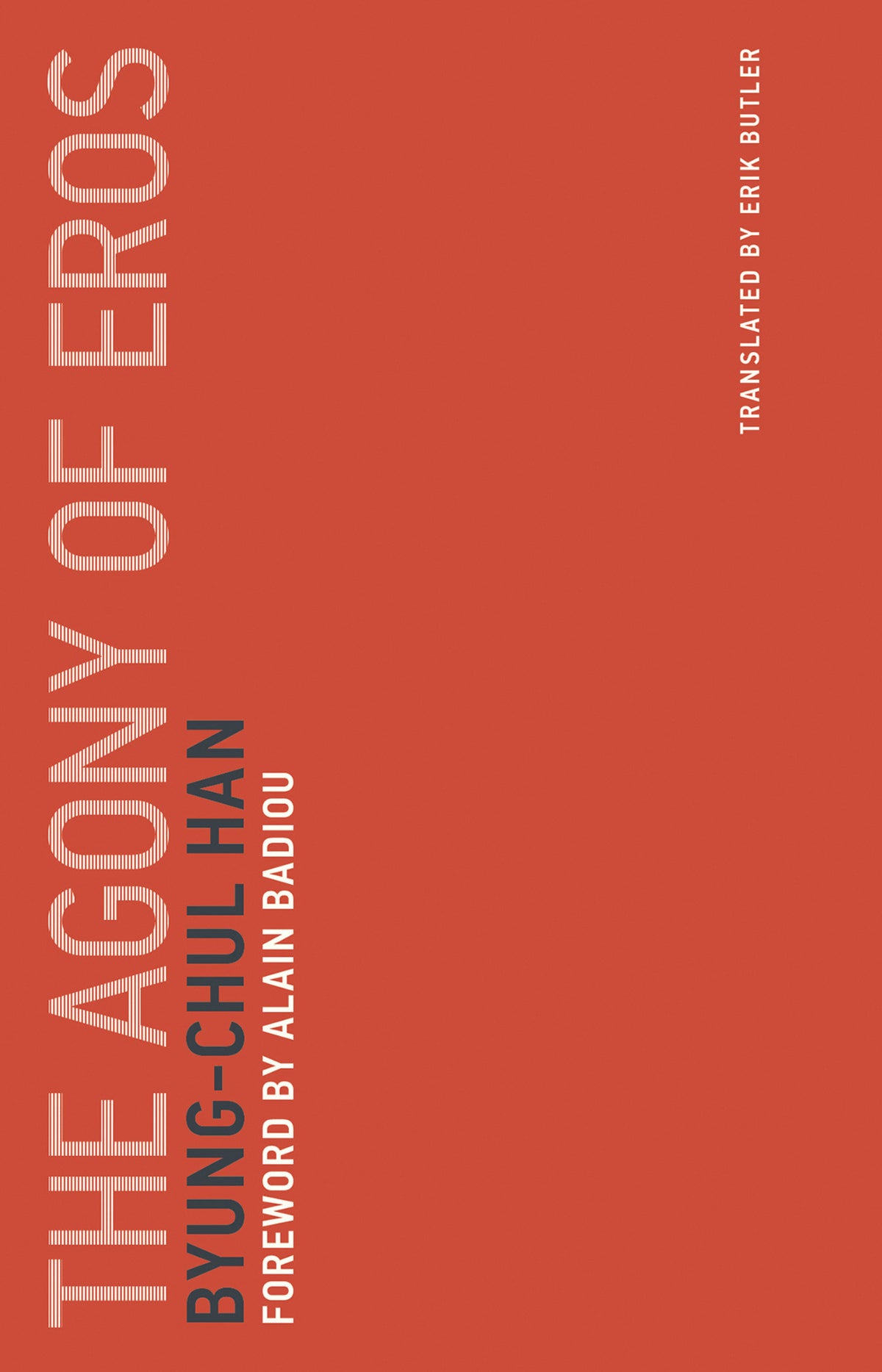 Cover of The Agony of Eros
