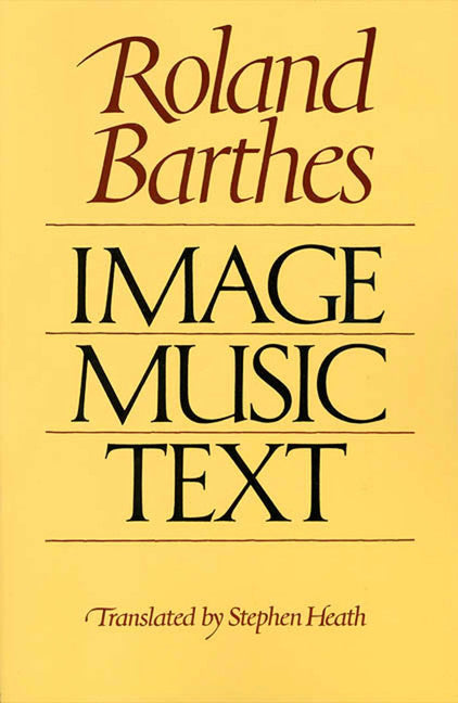 Cover of Image-Music-Text