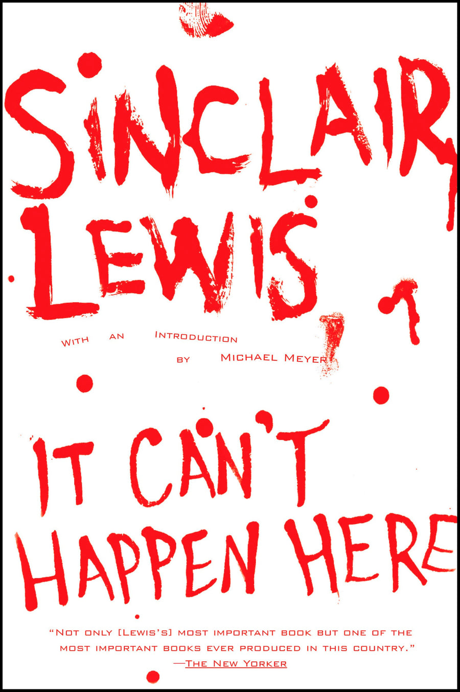 Cover of It Can't Happen Here