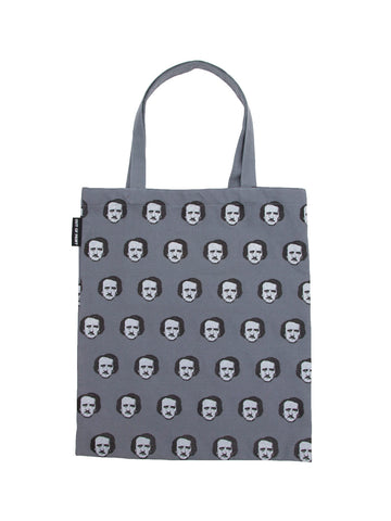 Cover of Edgar Allan Poe-ka Dot Tote Bag