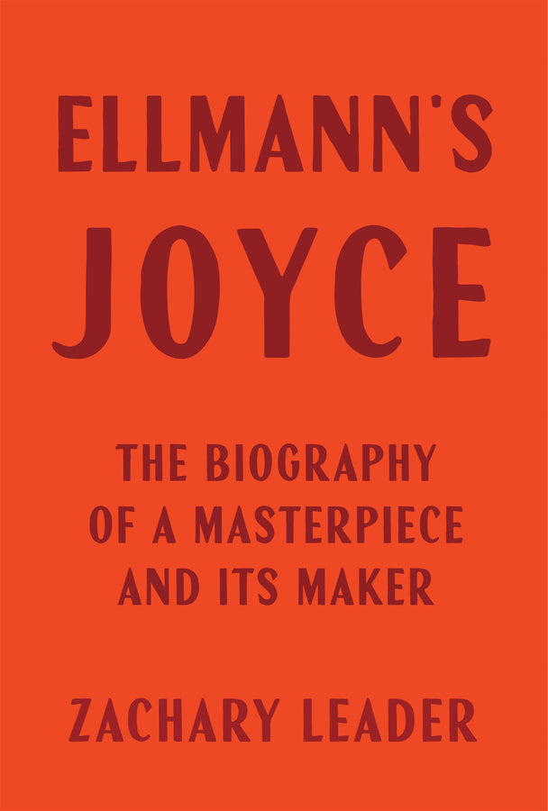 Cover of Ellmann's Joyce