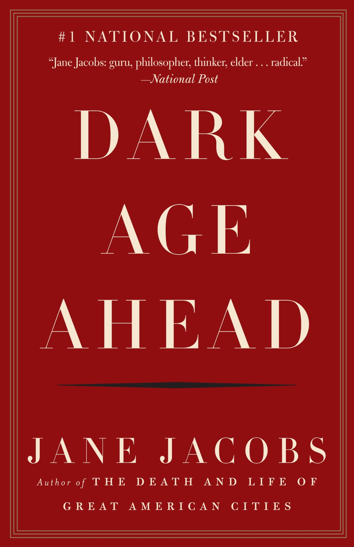 Cover of Dark Age Ahead