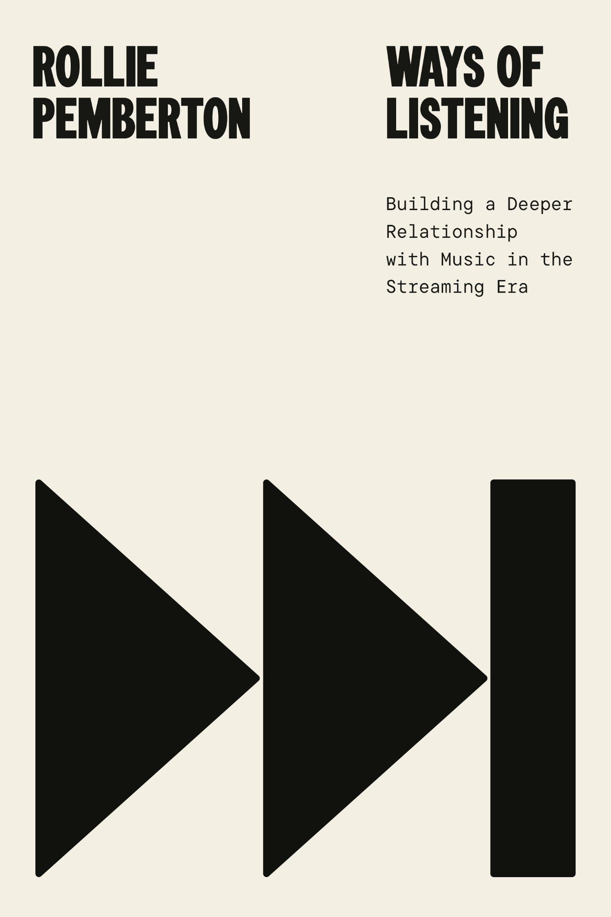 Cover of Ways of Listening