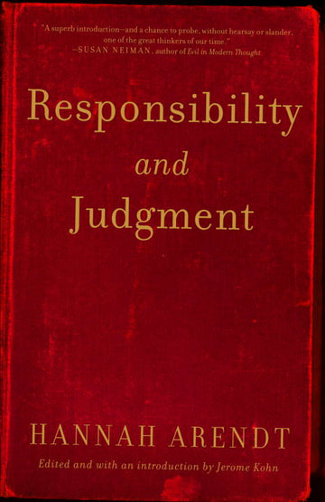 Cover of Responsibility and Judgment