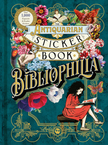 Cover of The Antiquarian Sticker Book: Bibliophilia