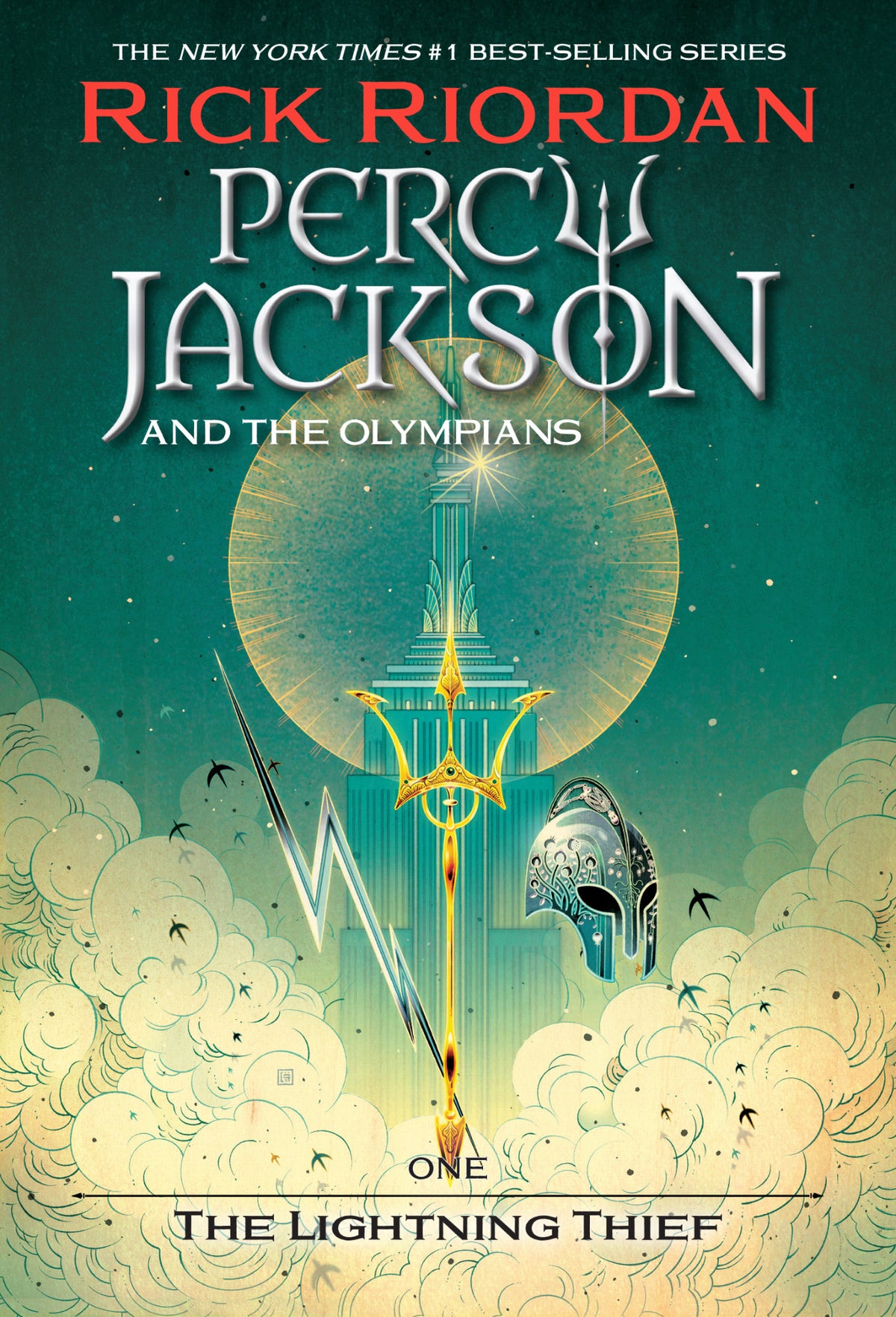 Cover of Percy Jackson and the Olympians, Book One: The Lightning Thief
