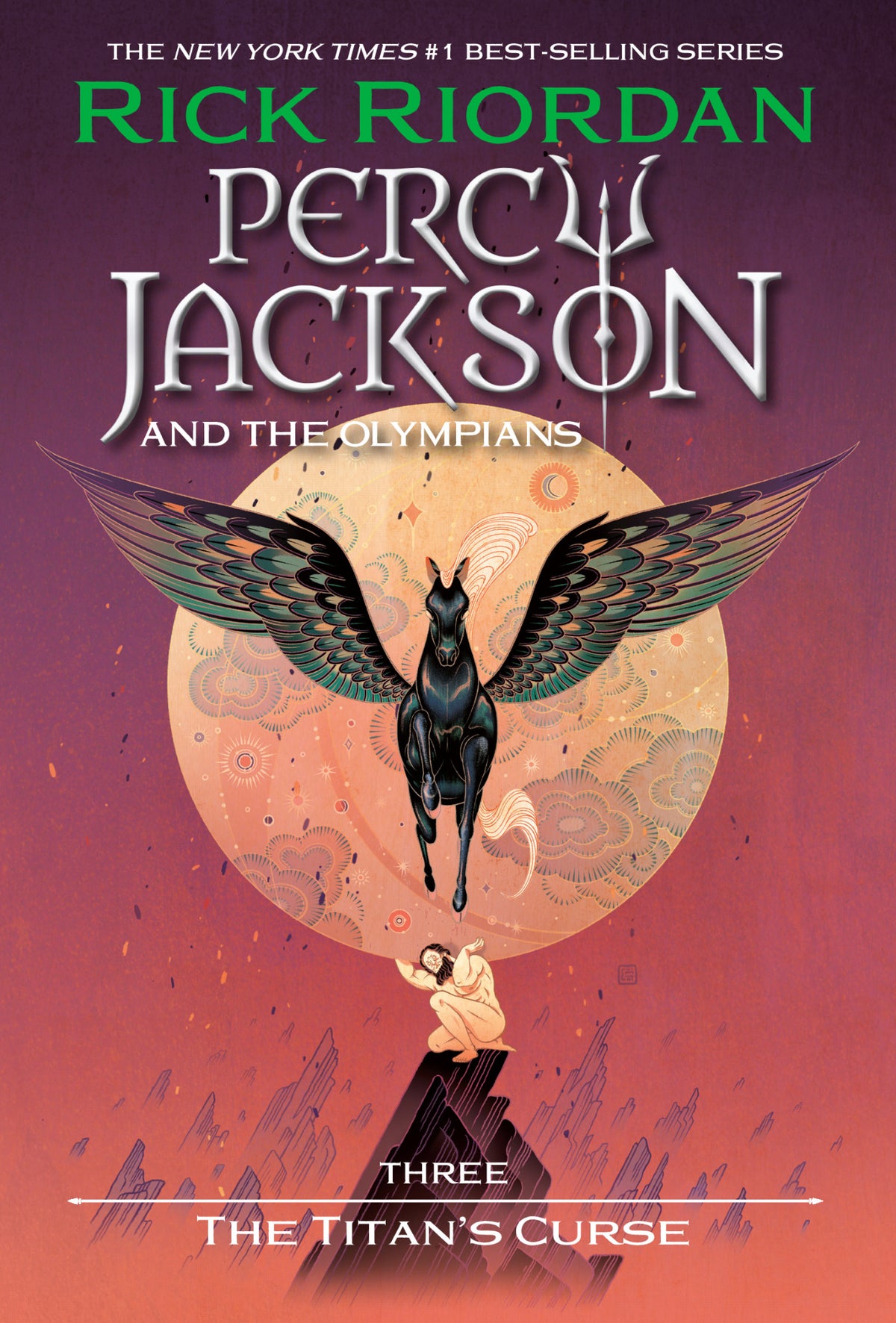 Cover of Percy Jackson and the Olympians, Book Three: The Titan's Curse