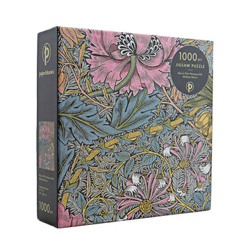 Cover of Morris Pink Honeysuckle, William Morris, Jigsaw Puzzles, Puzzle, 1000 piece