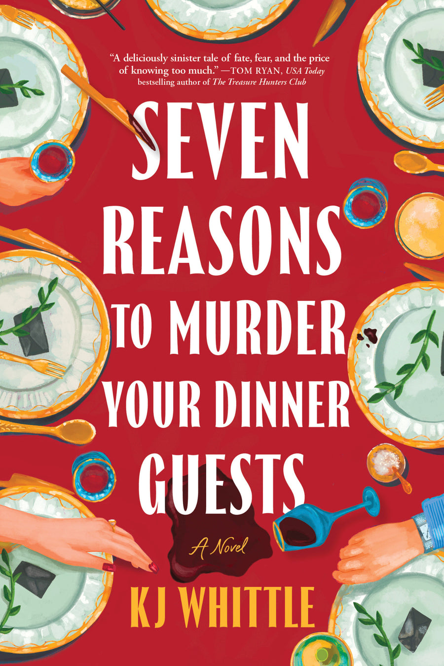 Cover of Seven Reasons to Murder Your Dinner Guests