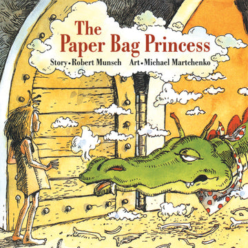 Cover of The Paper Bag Princess (Board Book, Abridged)