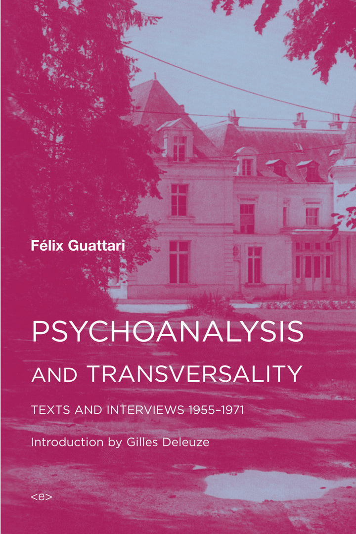 Cover of Psychoanalysis and Transversality