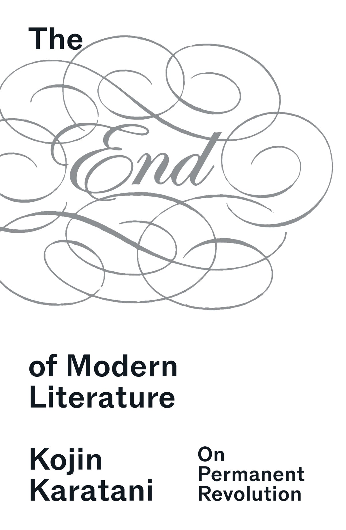 Cover of The End of Modern Literature
