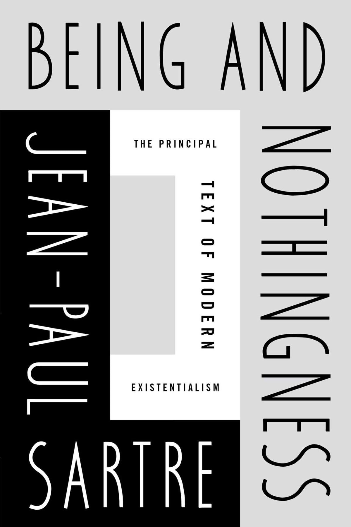 Cover of Being and Nothingness