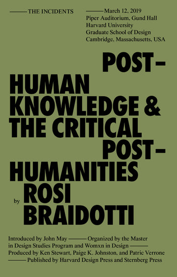 Cover of Posthuman Knowledge and the Critical Posthumanities