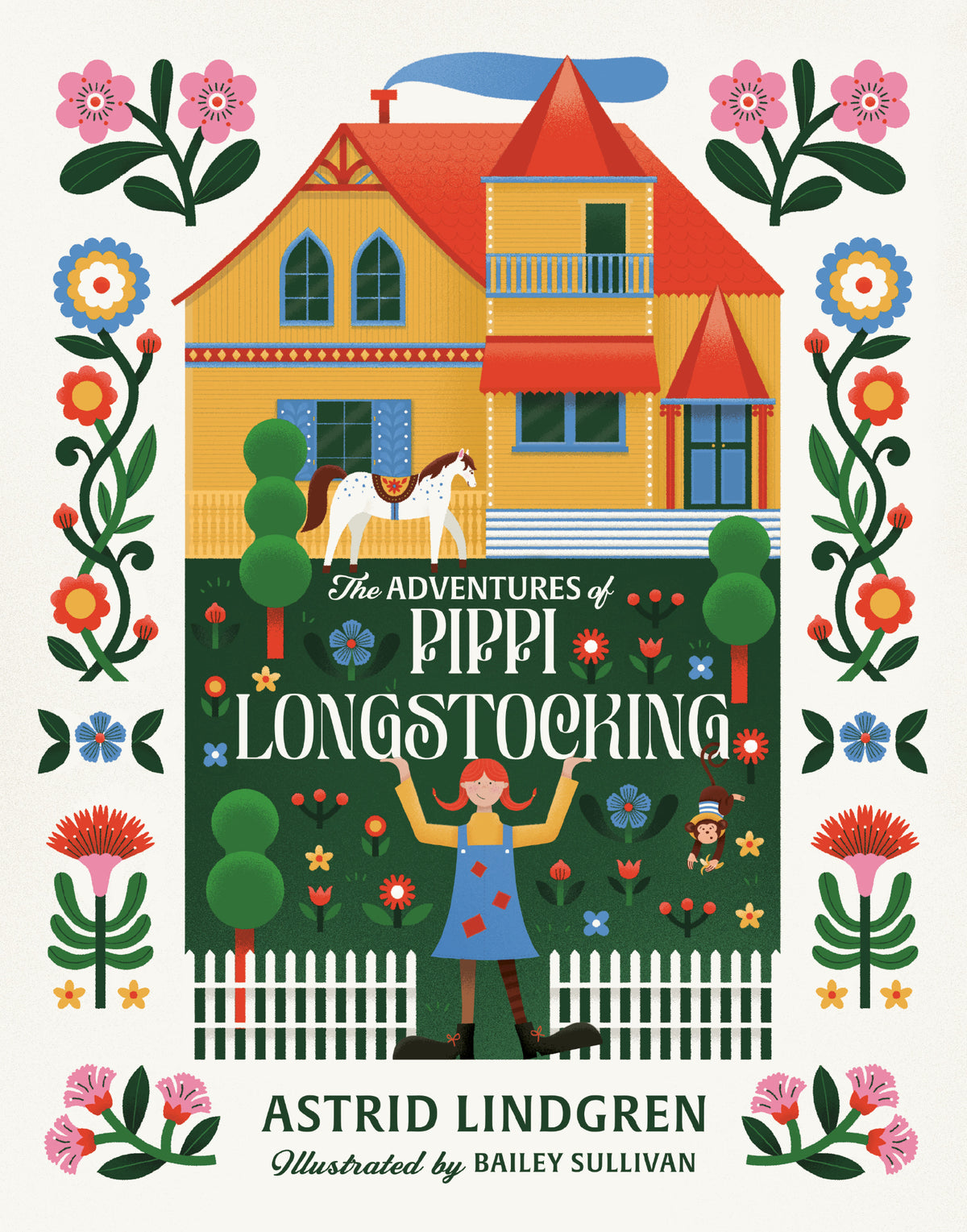 Cover of The Adventures of Pippi Longstocking