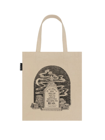 Cover of Lemony Snicket: Things I Was Meaning to Read Tote Bag